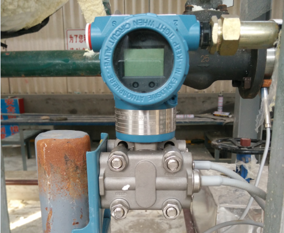 壓力變送器施工現場圖